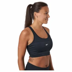 Reebok Wor Mesh Bralette Nghblk* Sport-Bh:Ar|Träning