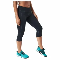 Reebok Wor Mesh Capri Nghblk* Träning|Tights