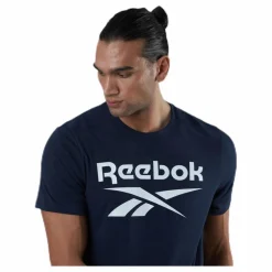 Reebok Wor Sup Graphic SS Tee Blue* T-Shirts|Träning