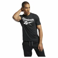 Reebok Wor Sup Graphic SS Tee Black* T-Shirts|Träning