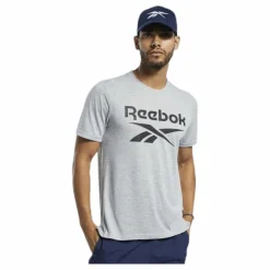 Reebok Wor Sup Graphic SS Tee Grey* T-Shirts|Träning