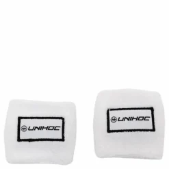 Unihoc Wristband Terry 2-P White* Inomhussporter|Racket Och Bollar
