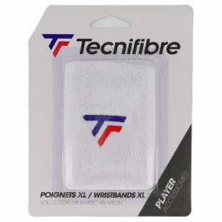 Tecnifibre Wristband Xl White* Träningsutrustning|Racketsporter