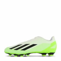 adidas X Crazyfast.4 Flexible Ground Boots Cloud White / Core Black / Lucid Lemon* Fotboll|Fotbollsskor