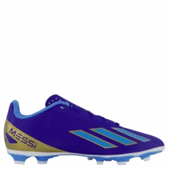 adidas X Crazyfast Messi Club Flexible Ground Boots Blue*Barn Fotboll|Fotbollsskor