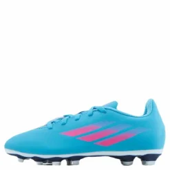 adidas X Speedflow.4 Flexible Ground Boots Sky Rush / Team Shock Pink / Legacy Indigo*Barn Fotboll|Fotbollsskor