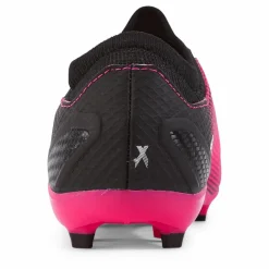 adidas X Speedportal.3 Laceless Firm Ground Boots Team Shock Pink 2 / Zero Metalic / Core Black*Barn Fotboll|Fotbollsskor