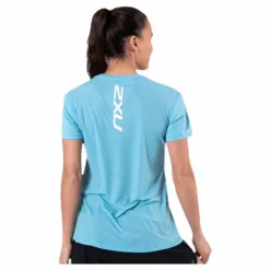 2XU XVENT G2 SS Tee Blue/White* T-Shirts|Löpning