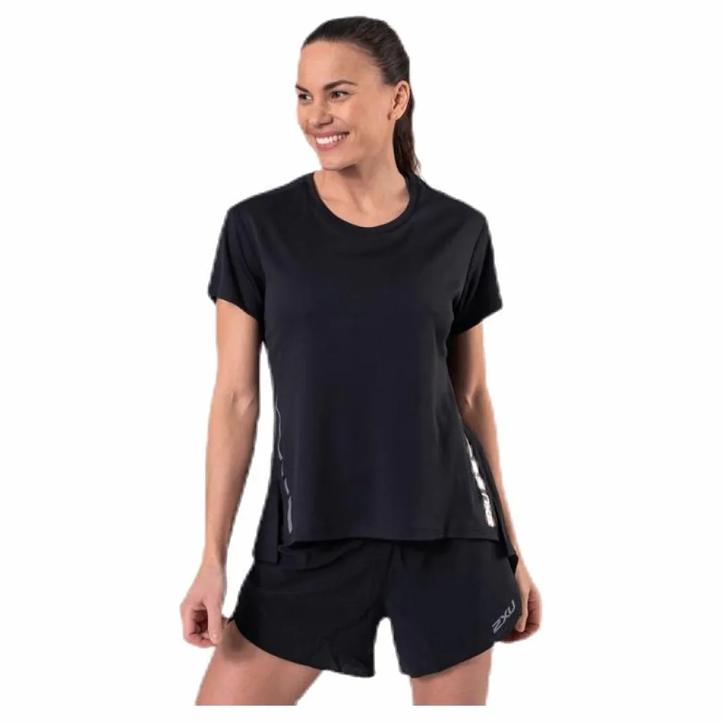 2XU XVENT G2 SS Tee Patterned/Black* T-Shirts|Löpning