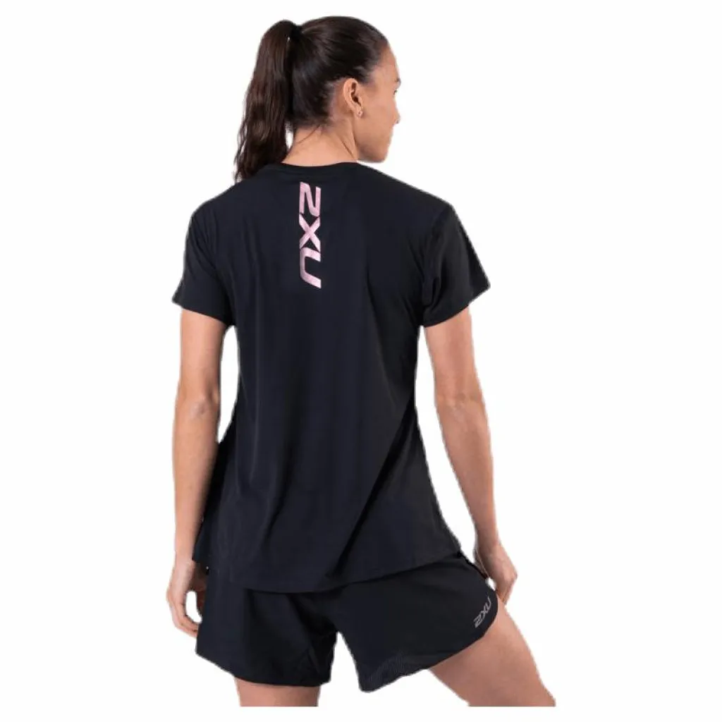 2XU XVENT G2 SS Tee Patterned/Black* T-Shirts|Löpning