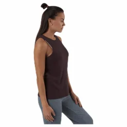 BLACC Yama Rib Tank Purple* Yoga|Linnen