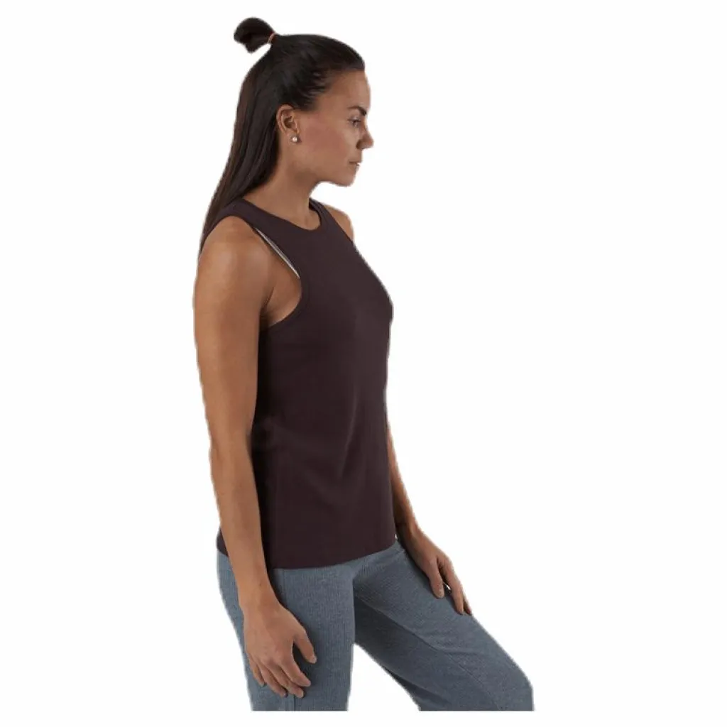 BLACC Yama Rib Tank Purple* Yoga|Linnen