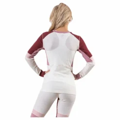 Kari Traa Yndling Long Sleeve Shirt White/Red* Alpint|Underställ