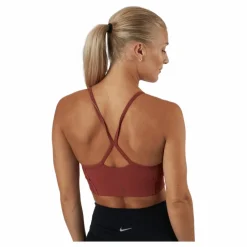 Nike Yoga Dri-fit Indy Women’s Ligh Redstone/dark Pony* Yoga|Sport-Bh:Ar