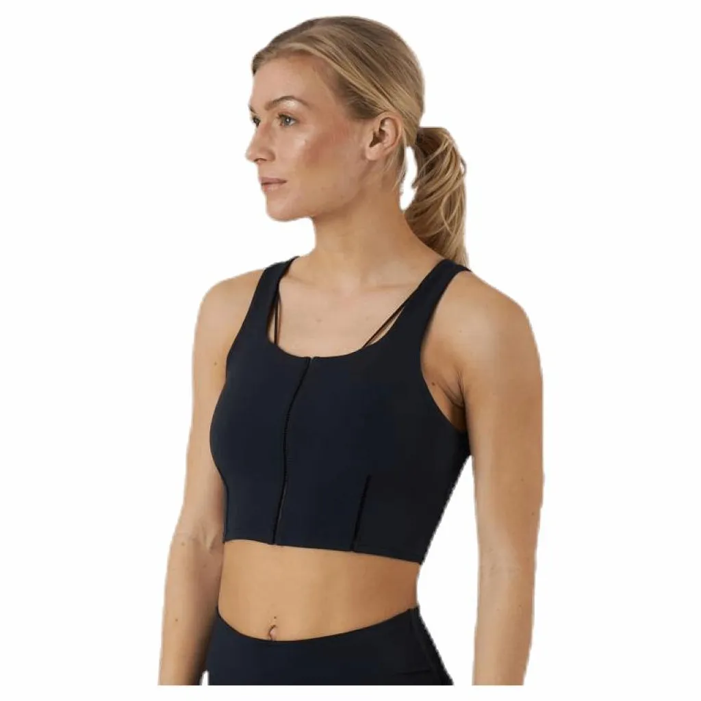 Nike Yoga Luxe Crop Tank Black* Yoga|Linnen