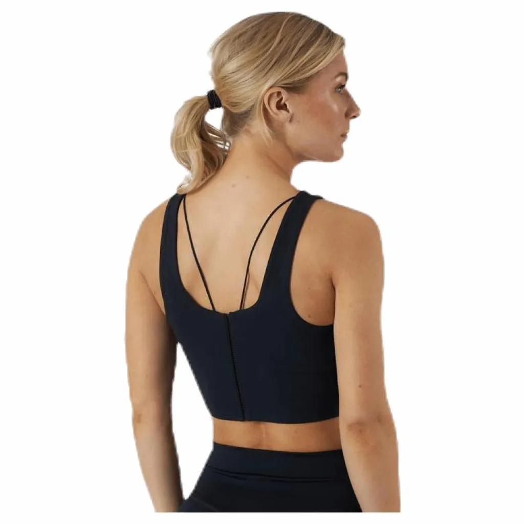Nike Yoga Luxe Crop Tank Black* Yoga|Linnen