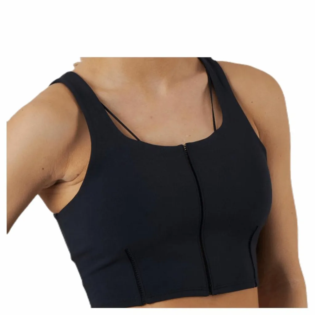 Nike Yoga Luxe Crop Tank Black* Yoga|Linnen