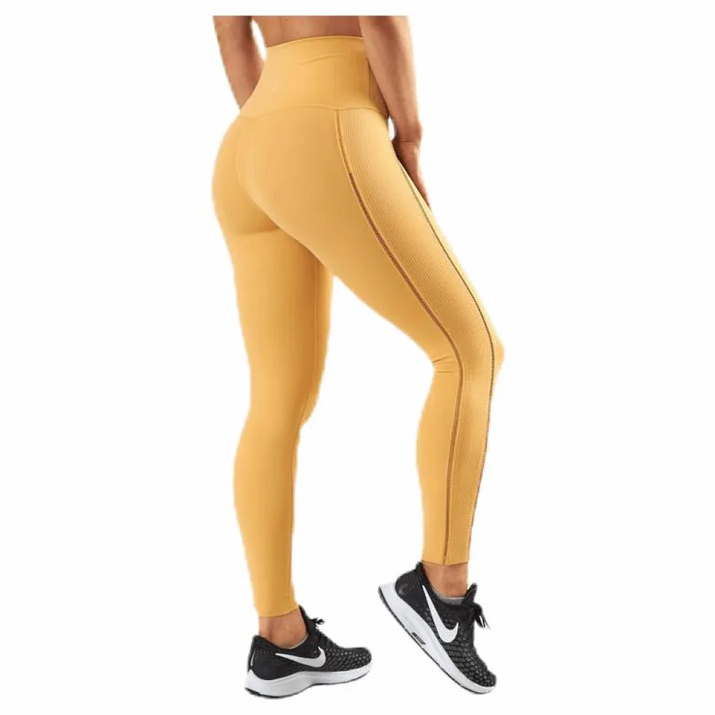 Nike Yoga Luxe Rib 7/8 Tight Yellow* Yoga|Tights