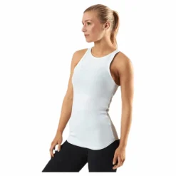 Nike Yoga Luxe Rib Tank White* Yoga|Linnen