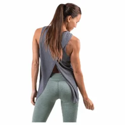 Nike Yoga Tank GRX White/Grey* Yoga|Linnen