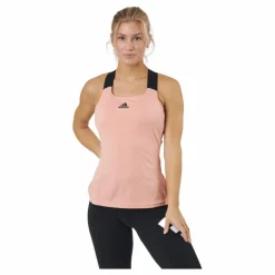 adidas Tennis Y-tank P.blue Aeroknit 000/coral* Racketsporter|Linnen