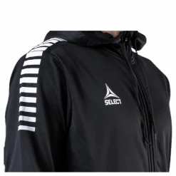 Select Zip Hoodie Monaco Black* Fotboll|Tröjor