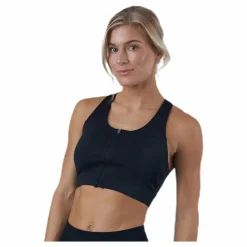 BLACC Zip Sports Bra Black* Löpning|Träning
