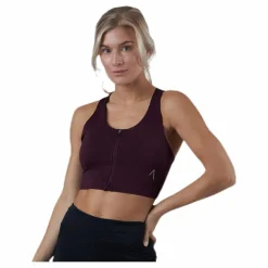BLACC Zip Sports Bra Red* Löpning|Träning